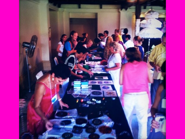 Our Sales Area was extremely popular during breaks, selling a variety of products from around the world.