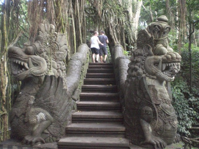 Up the Dragon Stairs....