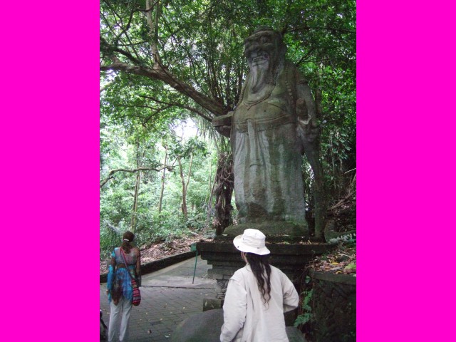 Alanah and Arbaline explore the forest.