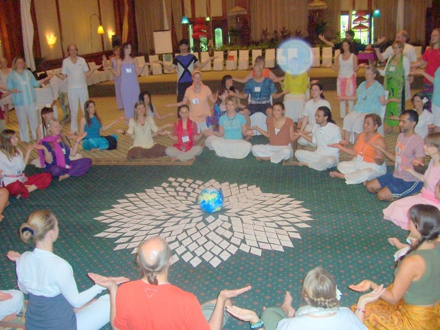 An orb appeared in this photo taken by Omashar, and it's right over Solara's head!