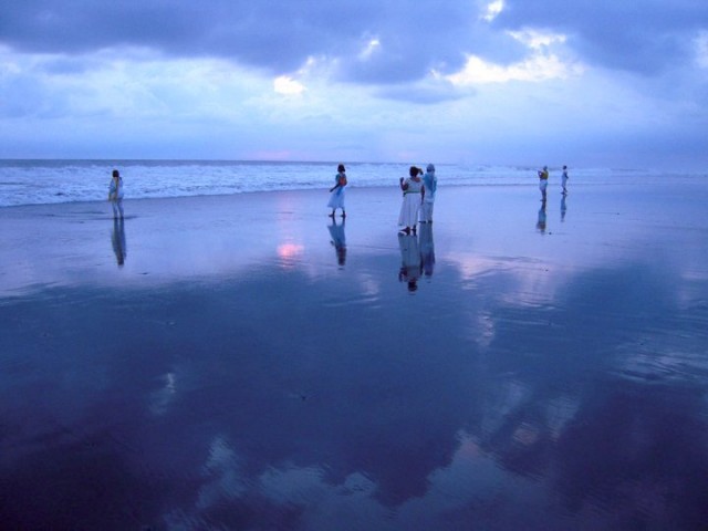 At the end of our Ninth Gate Activation, several of us went to the beach.